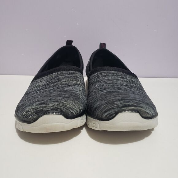 Skechers Air Cooled Memory Foam Gray Slip On Women's Sneakers Sz 8 - Picture 4 of 10